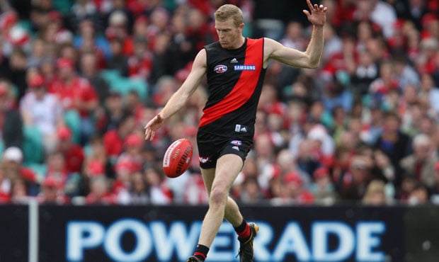20170930_Fletcher_H.jpg Dustin Fletcher will line up in Fox Footy's Longest Kick competition. - Kyle Langford,Essendon,Essendon Bombers,Dustin Fletcher,James Hird